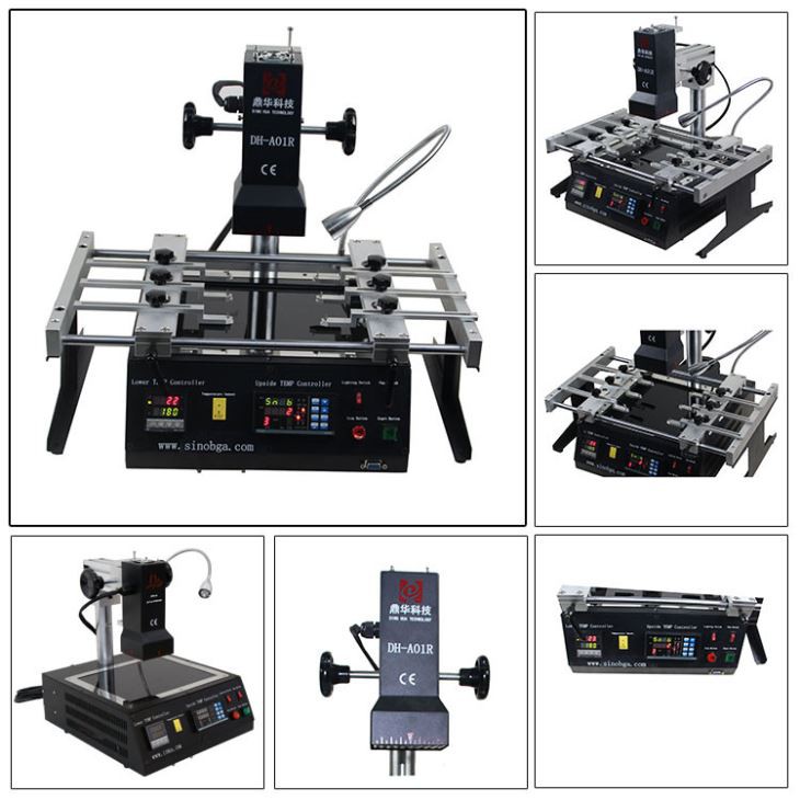 3 Heating Zones Keyboard Bga Rework Station